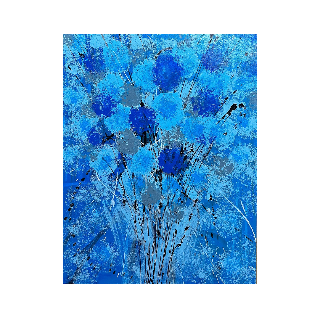 “Blue Flowers”