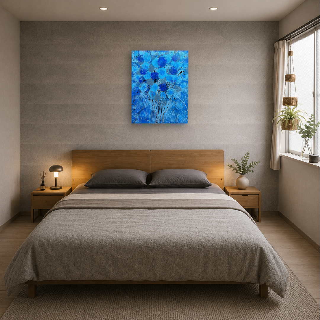 “Blue Flowers”