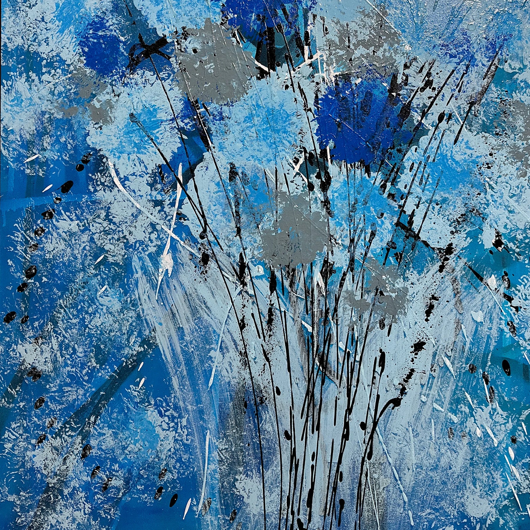 “Blue Flowers”